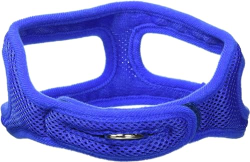 Velpro Mesh Pet Shoulder Harness Collar, 15"-16", Blue - color: Blue, size: Medium - 15"-16" Chest
