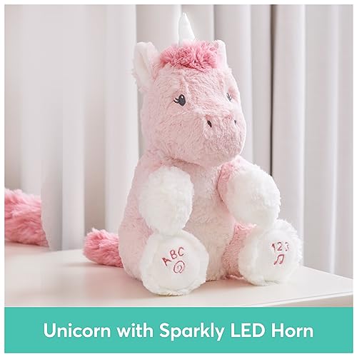 GUND Baby Alora Unicorn 11” Animated Plush, Sings ABCs Song and 123 Songs - style: Alora