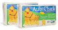 AubiChick High Grade French Hemp Bedding, 44lb (400L) Jumbo Bulk Bag for Chickens, Designed for Chicken Coop Bedding and Comfort of Birds, Poultry, Hairless Pets,(Pack of 2)