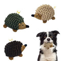 2-in-1 No-Stuffing Hedgehog Dog Toys 3 PCS, Squeaky Ball for Throwing Play | Interactive Chewing Toys for Medium and Small Pets, Durable Plush for Companion, Keep Puppy Busy, Holiday Gift - style: Hedgehog dog toys