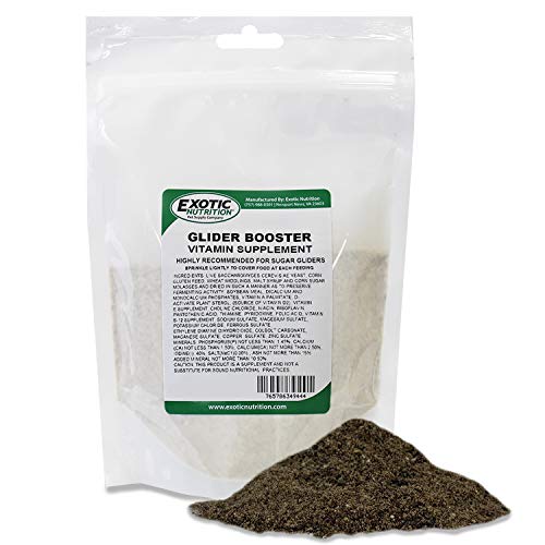 Glider Booster (10 oz.) - Complete Multivitamin - Powdered Vitamin & Mineral Supplement for Pet Sugar Gliders - size: 10 oz.