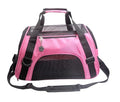 ZaneSun Cat Carrier,Soft-Sided Pet Travel Carrier for Cats,Dogs Puppy Comfort Portable Foldable Pet Bag Airline Approved (LightPink) - color: LightPink