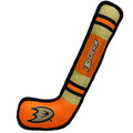 Pets First Dog Toy Tough Nylon with Inner Squeaker Licensed by NHL Anaheim Ducks Hockey Stick Toy for Dogs & Cats. Play Hockey with Your Pet with This Licensed Dog Tough Toy - color: Anaheim Ducks, style: NHL Dog Tug Toy