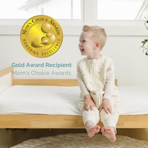 Dreamsuit Walker Toddler Sleep Sack with Feet and Legs, 3T-4T | 70% Rayon Made from Bamboo, 30% Organic Cotton, 0.8 TOG Summer, 2-Way Zipper, Buttery Soft Wearable Blanket, Cactus - color: (1.2 Tog) Moonstars, size: 3-4T