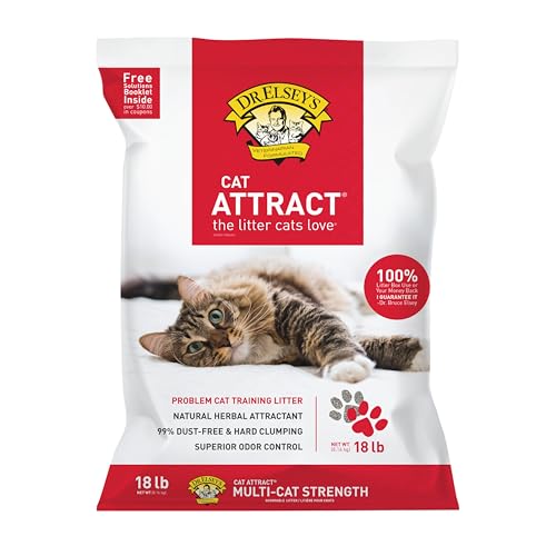 Dr. Elsey's® Cat Attract® Clumping Clay Cat Litter 18-lb. Bag - size: 18 lb