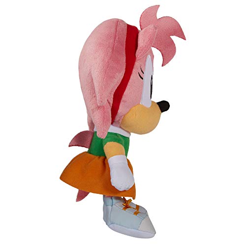 Sonic The Hedgehog Amy 7-Inch Plush Collectible Stuffed Figure - color: Amy