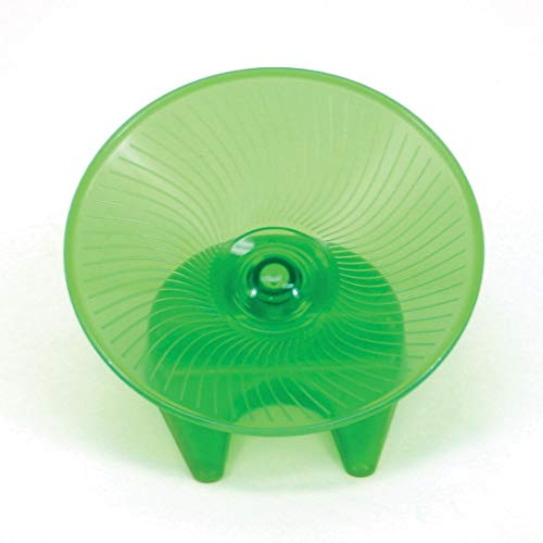 Ware Manufacturing Flying Saucer Exercise Wheel for Small Pets, 7 1/4-Inch - Colors may vary