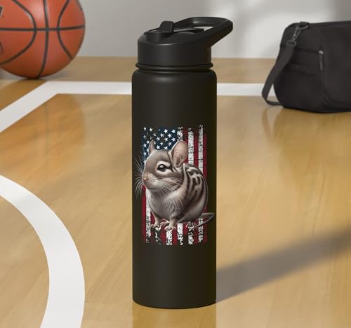 American Degu US Degu Stainless Steel Insulated Water Bottle - color: Black