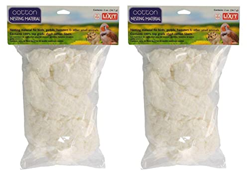 Lixit® Bird and Small Animal Cotton Nesting Material (4 Ounce) - size: 4 Ounce