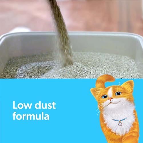 Fresh Step Simply Unscented Multi Cat Clumping Cat Litter, Low Dust, Odor Control with Activated Charcoal Tech, Compatible in Automatic Litter Boxes, 14 lb. (Pack of 3) - size: 14 lb (Pack of 3)