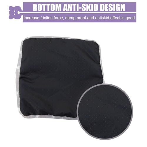 Small Animal Pet Bed, Sleeping House Habitat Nest for Guinea Pig Hamster Hedgehog Rat Chinchilla Hideout Bedding Snuggle Sack Cuddle Cup Cage Accessories with Removable Washable Mat (Purple) - color: Purple