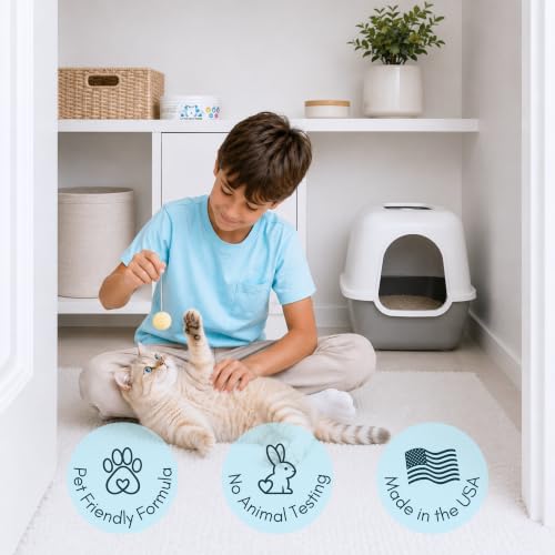 Litter Box Magic Cat Litter Deodorizer Gel, Fresh Scent, 16 Oz, Pack of 1 | Odor-Absorbing Gel Jar Neutralizes Cat Litter Box Odors with a Fresh Scent. Multi-Cat Smell Eliminator. Non-Toxic. - size: 16 Fl Oz (Pack of 1)