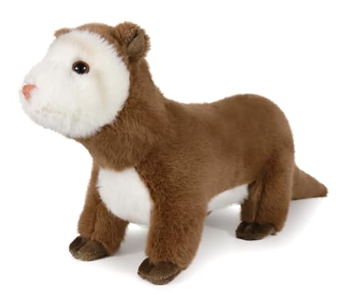 Ice King Bear Ferret Stuffed Animal Plush Toy 12 Inches (Brown) - color: Brown