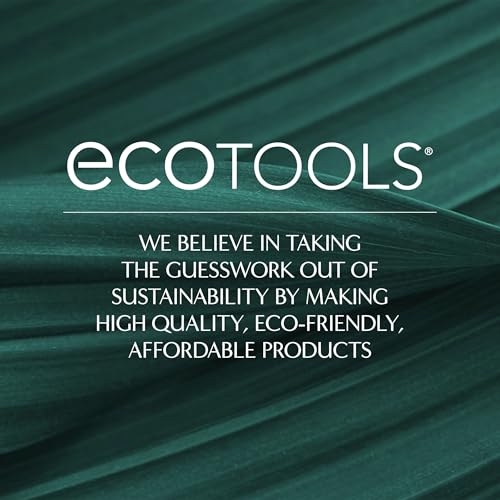 EcoTools Makeup Brush Cleanser + Sponge Shampoo, Fragrance-Free, 8 Fl Oz | Cleaner brushes and sponges, makeup brush soap for daily washing, beauty blender cleaner, plant based, sulfate free