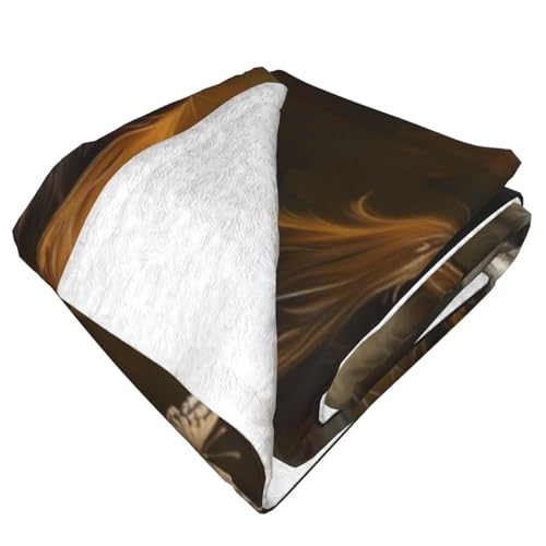 Jack Russell Terrier Blanket Gifts for Women Girls Kids Dog Lovers, Puppy Flannel Blankets, Warm Cozy Soft Throw for Bedroom, Camping, Couch, Decor 40x50 in - color: Jack Russell Terrier, size: 40"x50"