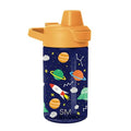 Simple Modern Kids Tritan Plastic Summit Water Bottle | 12 oz BPA-Free Cup with Covered Leak Proof Straw Lid for Boys, Girls, Toddlers | Outer Space - color: -Outer Space, style: Covered Lid | 12oz