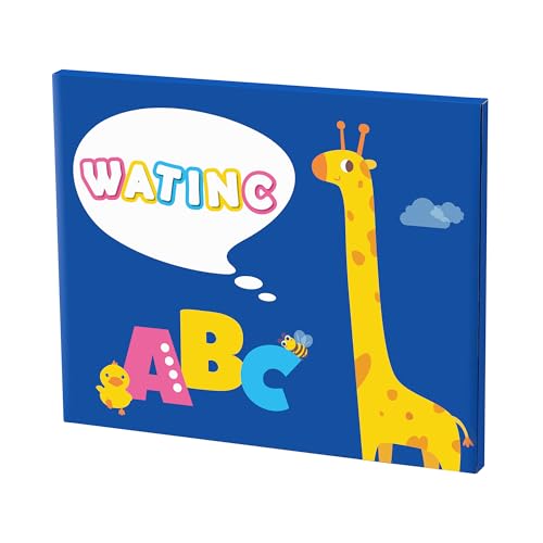 WATINC Travel Felt Board Story Set - 25PCS Portable Felt Board Educational Birthday Gift for Boys & Girls, Themed Storytelling Preschool Early Learning Interactive Play Kit for Toddlers (Farm Animals) - style: Farm Animals