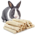 Niteangel Sweet Bamboo Chew Toys: Natural Herbal Flavor & No Additives | Helps Alleviate Teeth Grinding & Reduces Boredom - Fun Safe Snack Treats for Chinchilla Guinea Pig Rabbit and Other Small Pet