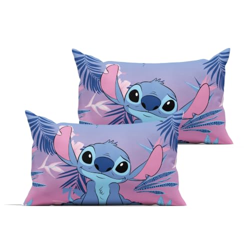 Disney Lilo & Stitch Full Comforter Set 5 Piece Includes Reversible Comforter & Sheet Bedding Set Soft Fade Resistant Microfiber Officially Licensed - color: Sporty Stitch Full
