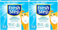 Fresh Step Cat Litter, Unscented, Odor Control | Clumping Formula | Activated Charcoal | 14 lb | Pack of 2 - size: 14lb (Pack of 2)