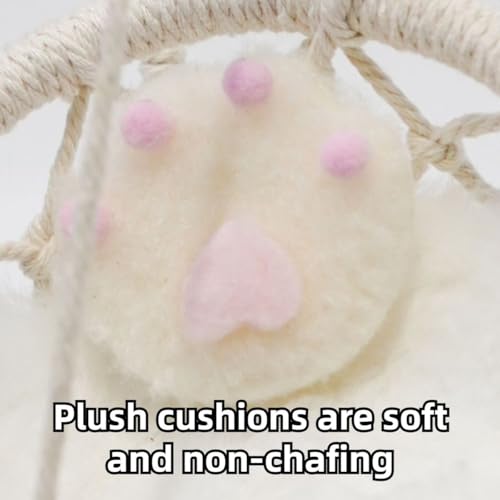 Hamster Hammock Swing Bed House Hanging Hammock Woven Swing Hamster Toys for Pets Small Animal Sugar Glider Cage Accessories