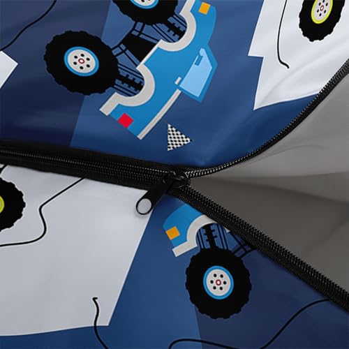 QOOMO Camping Sleeping Bags,3 Season Warm & Cool Weather,Lightweight,Waterproof Sleeping Bags for Adults & Kids,Traveling,and Outdoors,Camping Gear Equipment - color: Truck 8