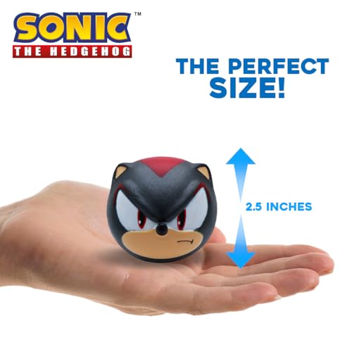 Just Toys – Sonic the Hedgehog SquishMe Series 2 Collector's Box Slow-Rise Squishy Figure 5 Pack 2.4 in - style: Series 2 Collector Box