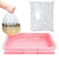 50 Pcs Disposable Rabbit Cage Liner Litter Box Liners Pet Tray Film Bags | Quick Cleanup Leak-Proof Small Animal Toilet Plastic Film Cover for Guinea Pig Bunny Bird Chinchilla - size: Medium