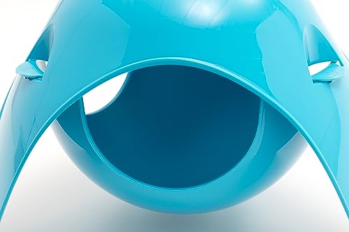 Lixit Igloos and Hideaways for Guinea Pigs, Rats, Mice, Hamsters, Gerbils and Other Small Animals (Blue, Large Space Pod) - color: Blue, size: Large Sapce Pod