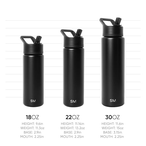Simple Modern Harry Potter Water Bottle with Straw | 30oz | Hogwarts | Summit Stainless Steel Water Bottles, Insulated Metal Cup | Leak Proof for School, Gym, Travel, Sports | Hogwarts Mix - color: Harry Potter: Hogwarts Mix, style: 30oz Water Bottle