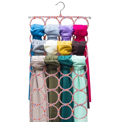 Yopay 4 Pack Parrot Bird Swing Hanging Toys, Rat Climbing Ladder Rope Perch, Net Toy for Cage, Mouse, Mice, Parakeets Cockatiels Conures Lovebirds, Multiple Purpose Scarf Hanger