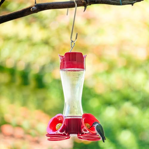 Vindar 3 Pack 6 Inches Bird Feeder Hook Heavy Duty Gold S Hooks Hangers for Kitchen, Office, Wind Chimes, Lanterns, Gardening Tools, Hummingbirds Feeders, Bird House, Lanterns - color: Gold 3 Pack 6 Inch