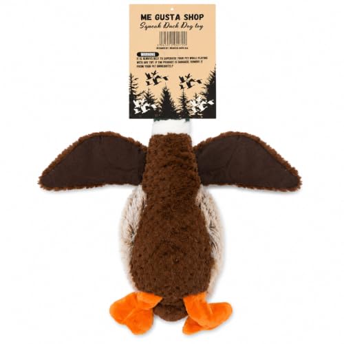 Duck Dog Toy Squeak Toys | Mallard-Shaped | Shaped Pet Toys | Duck Dog Toys for Large Dogs | Mallard Dog Toy | Dog Chew Toys | Stuffed Toys Interactive Animal.