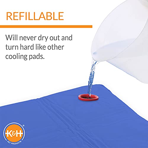 K&H Pet Products Coolin' Pet Pad Blue Small 15 X 11 Inches - size: Small (11 in x 15 in)