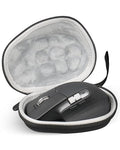 Hard Travel Mouse Case Compatible with Logitech MX Master 4, Master 3S / 3, Master 2S Computer Wireless Mouse Carrying Bag – with Clip and Lanyard