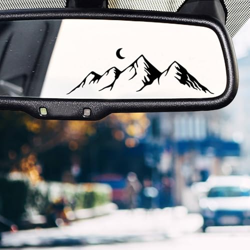 2Pcs Hedgehog Vinyl Sticker and Decal Car Rearview Mirrors Window Decor | Hedgehog Car Accessories Cute Stickers for Bathroom Decal,Computers,Water Bottle Decal Gifts for Women,Men - color: Hedgehog