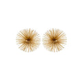 Modern Day Accents 5087 Pilluelo Urchin X-Small Gold Sphere Set of 2, 4" D - color: Gold, size: X-Small
