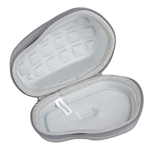Hermitshell Hard Travel Case for Logitech MX Master 4 / MX Master 3 /MX Master 3S Advanced Wireless Mouse-2.0 Upgrade Version No Shake (Grey) - color: Grey