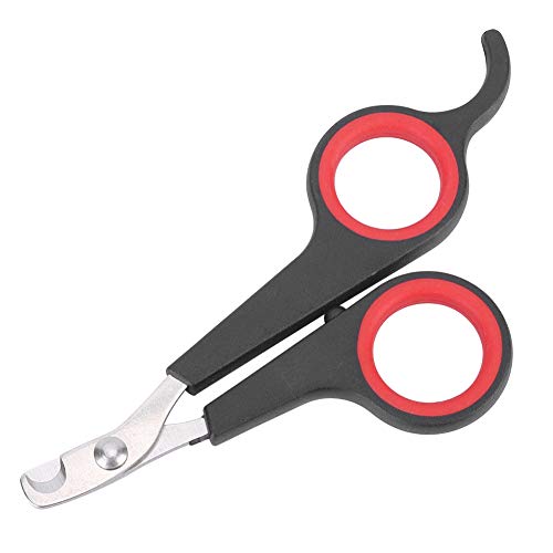 YUYTE Parrot Wing Clippers, Solid Stainless Steel Bird Nail Clipper, Bird Nail Clipper 4.6X2.4X0.2In Animal Rope Thick for Soft Paddle for Tools