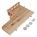 Bird Wood Perch Platform, Wooden Parrot Cage Stand Shelf Rectangle Hamster Small Animals Playground Parakeet Cockatiel Rat Hamster Guinea Pig Conure Mouse Chinchillas Finch Canary Budgie Lovebirds | Rectangle Hamster Small Animals Parakeet Cockatiel Rat G