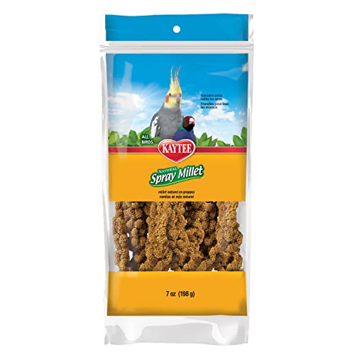 Kaytee Spray Millet Treat for Pet Birds, 7 Ounce - size: 7 Ounce (Pack of 1)