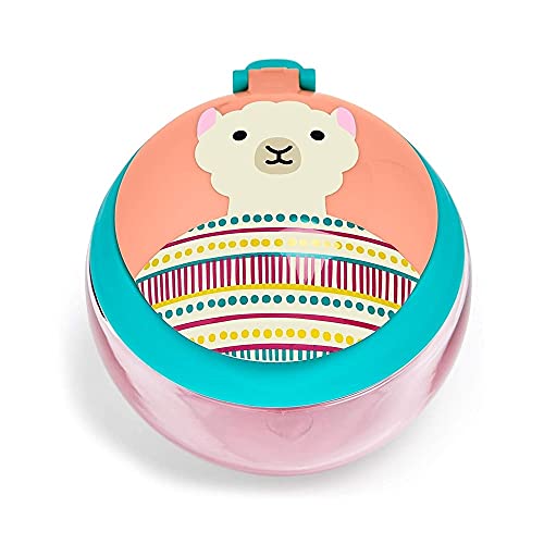Skip Hop Baby Snack Container, Mealtime Snack Cup, Llama - color: Llama, size: 1 Count (Pack of 1)