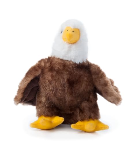 The Petting Zoo Bald Eagle Stuffed Animal Plushie, Gifts for Kids, Wild Onez Babiez Zoo Animals, Eagle Plush Toy 6 inches - color: Bald Eagle