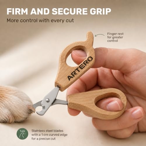 Artero Professional Nail Clippers for Dogs and Cats (Mini - Nature Collection)
