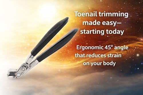 Silky Clipper 45 Nail Clipper Toenail Specific Design, Effortless Grooming, No Bending Required, Engineered in Japan