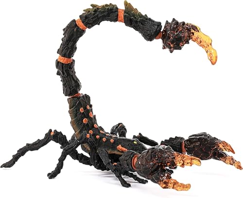Schleich Eldrador - Lava Scorpion Toy Figurine - Kids Ages 7+ | 70142 | Monster Figurine, Battle Creature Toy for Boys 7+, Fantasy Beast, Action Figure Gifts, Screen-Free Imaginative Pretend Play