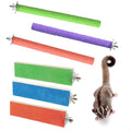 6 Pcs Sugar Glider Toys Wood, Small Animals Toys Cage Steps, Sugar Glider Enrichment Toys for Squirrels, Hamsters and Guinea Pigs
