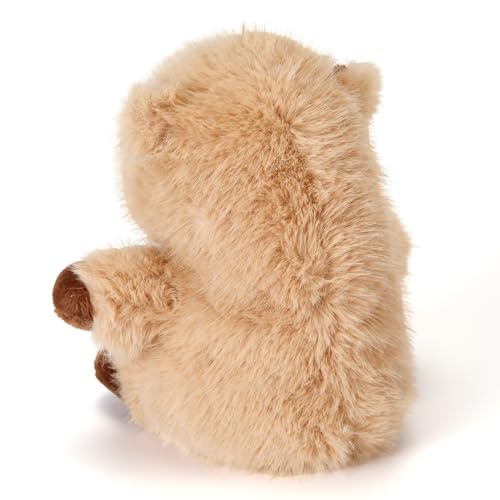 Cute Capybara Stuffed Animal Plushie Soft Plush Gift for Kids 6” | Palm-Sized Capybara Plush Toy, Desk Decor, Birthday Christmas Valentine’s Day Gift for Girls Boys Girlfriend Boyfriend - color: Capybara