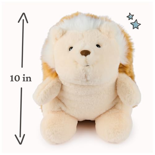 GUND Tea 10-Inch Hedgehog Stuffed Animal for Ages 0+ | Luxuriously Soft Plush Fabrics and Rounded Shape Provide Comfort, Inspire Tactile Play, and Early Sensory Discovery