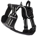 Pet Passion MAX - THE Hardy Reflective Harness, Black, X-Small - color: BLACK, size: X-Small (5-12 lbs)